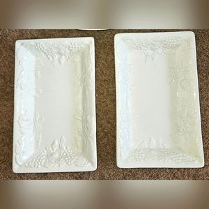 Made In Italy forOver&Back Ceramic 2 platters available